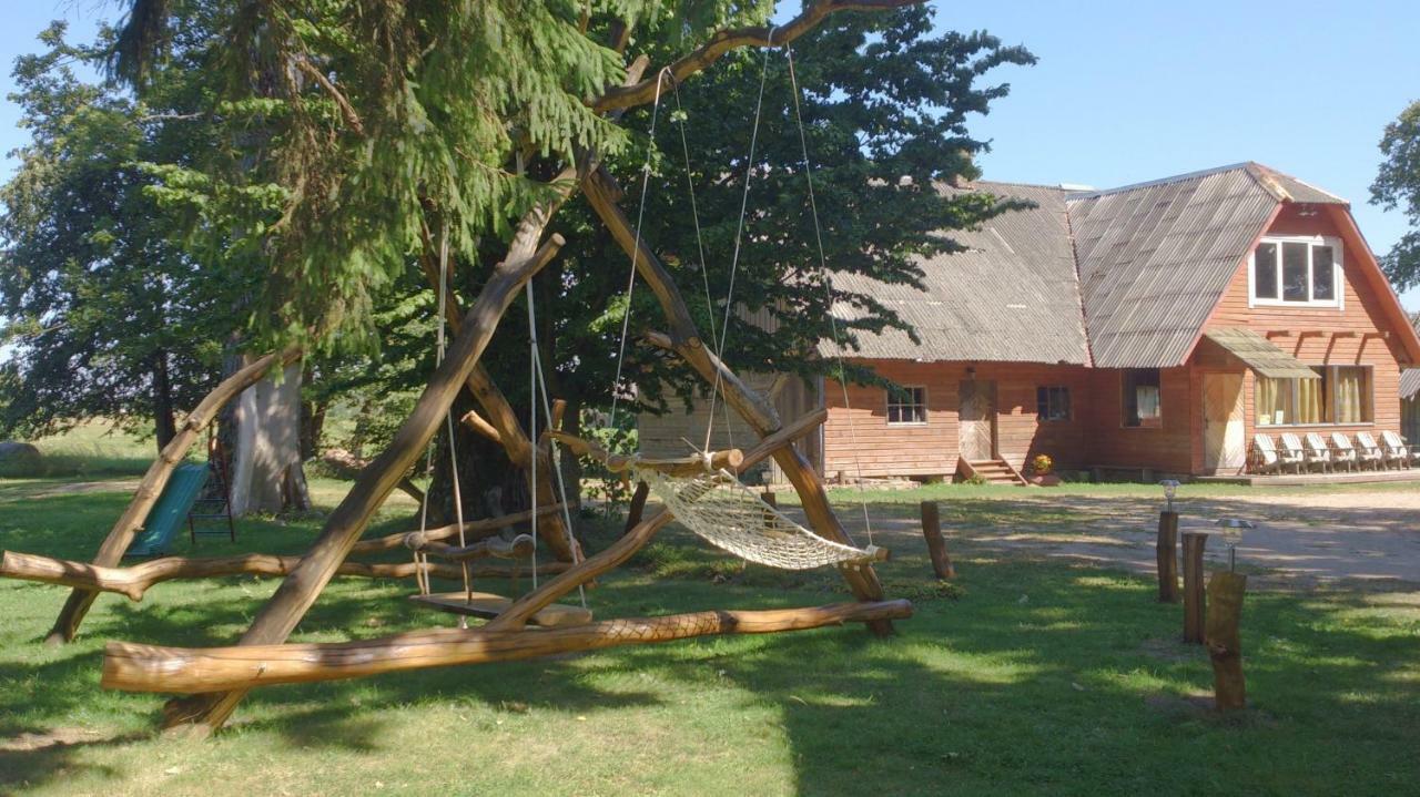 Lauku Viesu Maja Bajari Vendégház Rucava Kültér fotó
